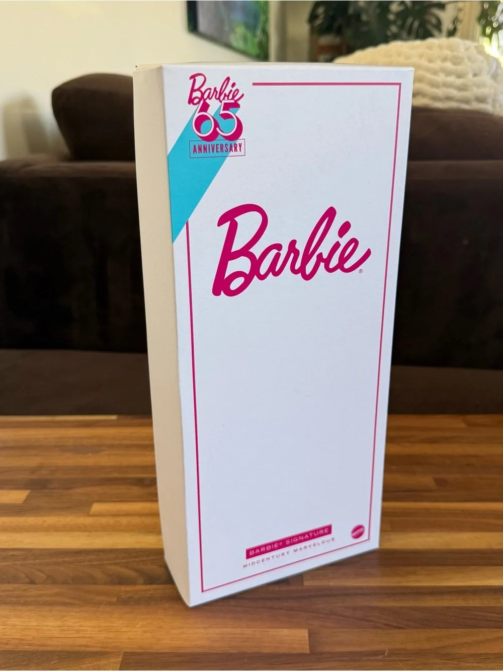 Barbie Pink, Turquoise & Purple Evening Gown Doll